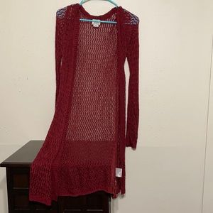 Ariat Red Knit Duster
